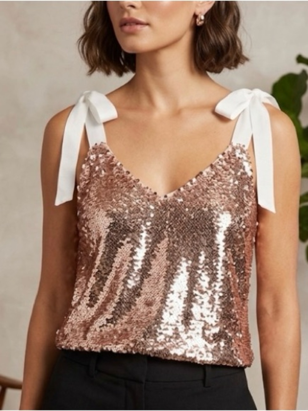 Cake For Dinner Sequined Top Size Small